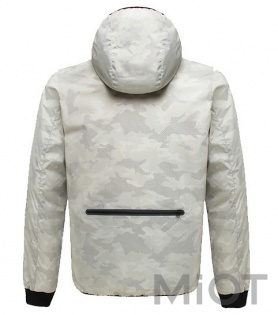 Двостороння куртка Xiaomi Uleemark double-sided wear men's down jacket White-Black XXL